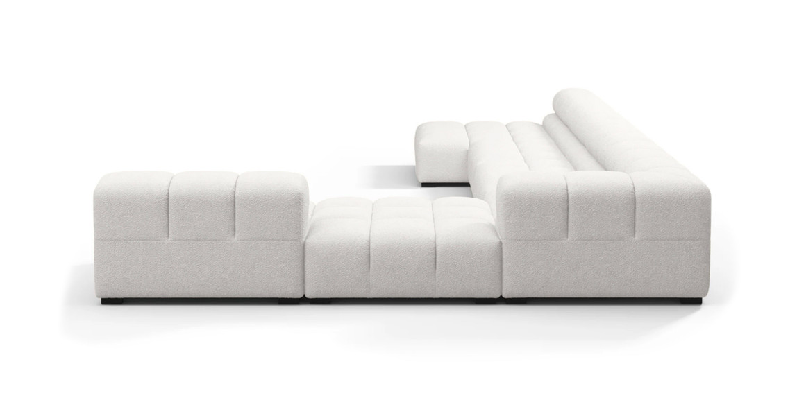 Tufted Sectional Sofa - Extra Large Right Corner