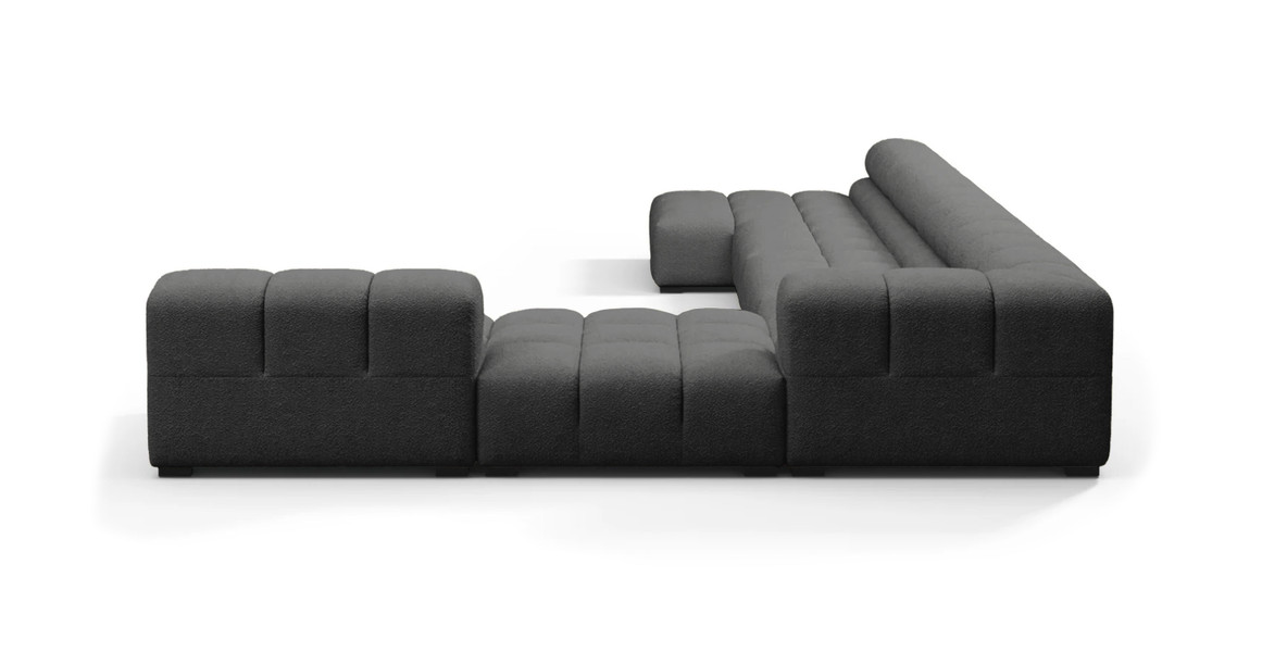 Tufted Sectional Sofa - Extra Large Right Corner