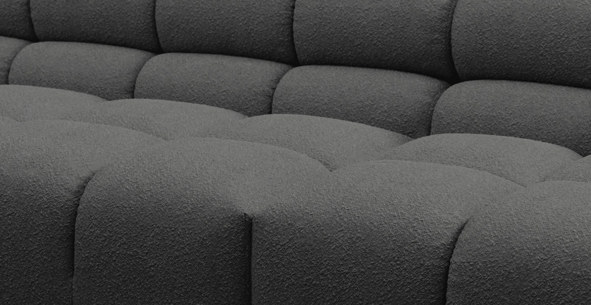 Tufted Sectional Sofa - Extra Large Right Corner
