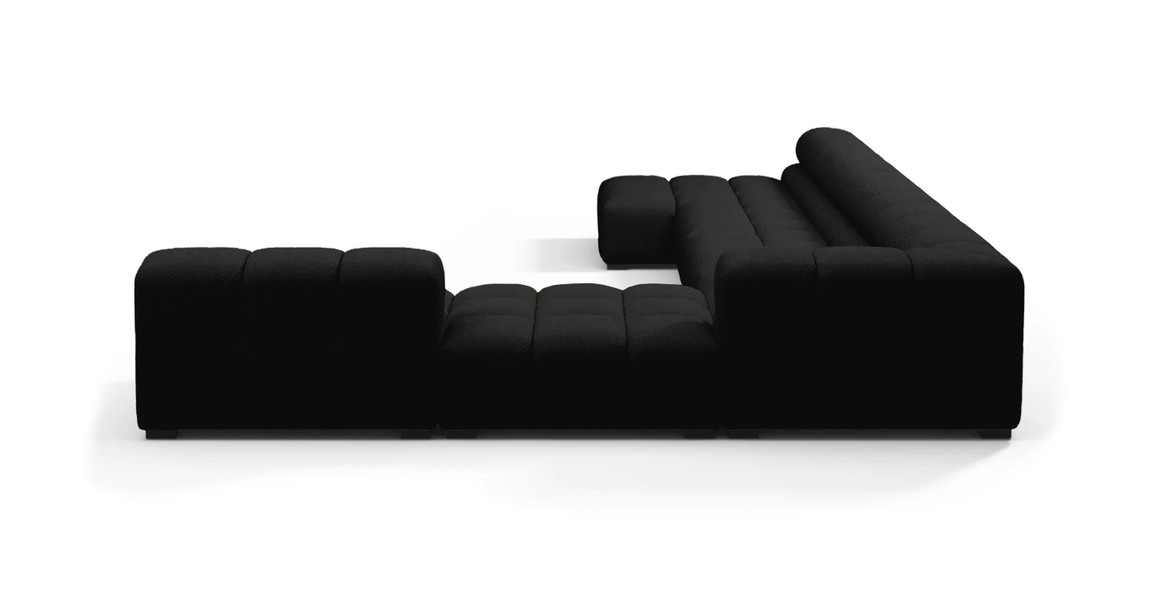 Tufted Sectional Sofa - Extra Large Right Corner