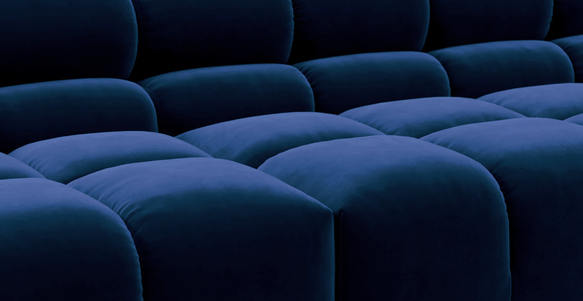 Tufted Sectional Sofa - Extra Large Left Corner