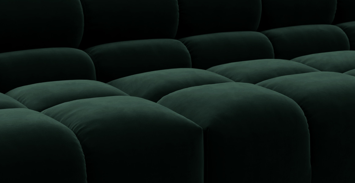 Tufted Sectional Sofa - Extra Large Left Corner