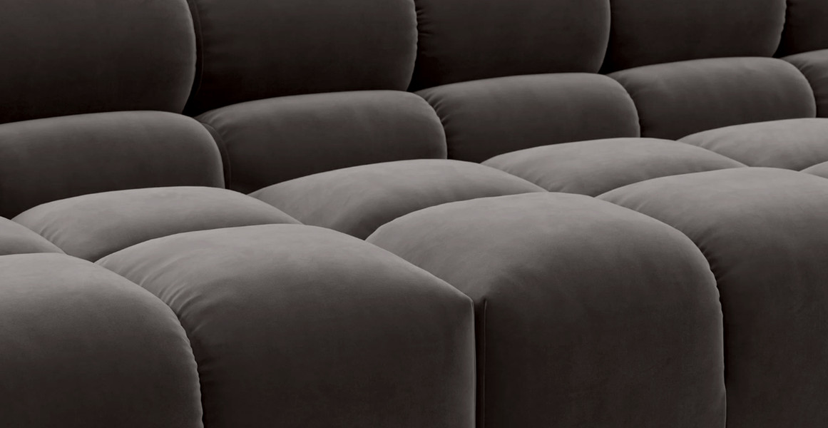 Tufted Sectional Sofa - Extra Large Left Corner