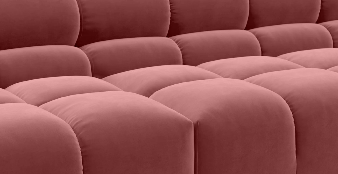 Tufted Sectional Sofa - Extra Large Left Corner