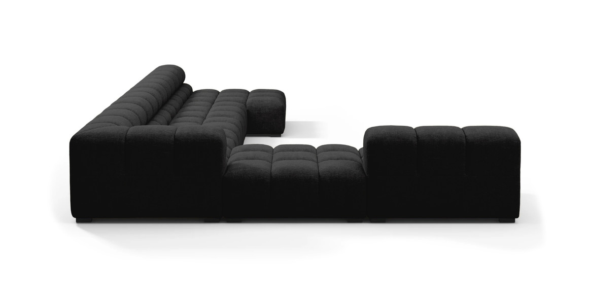 Tufted Sectional Sofa - Extra Large Left Corner