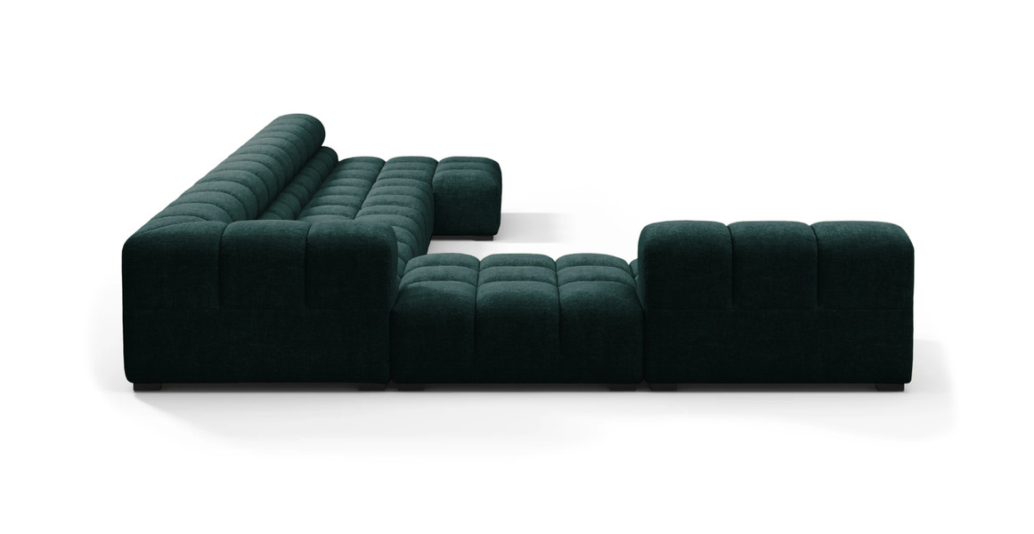 Tufted Sectional Sofa - Extra Large Left Corner