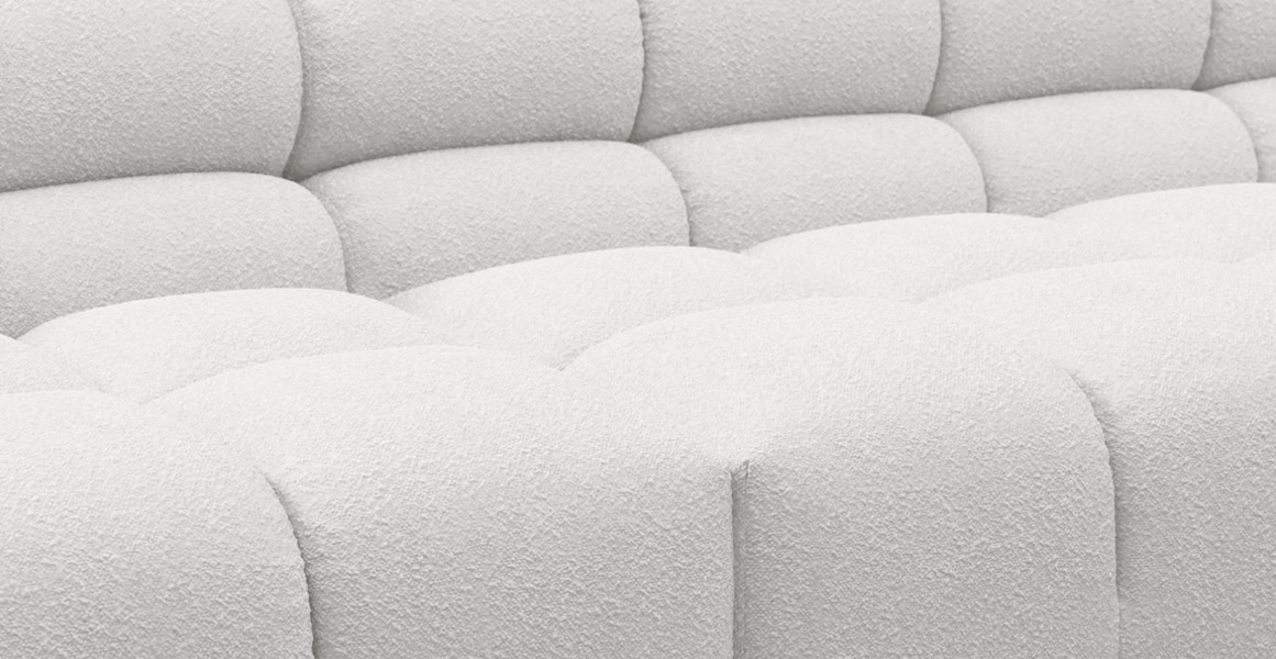 Tufted Sectional Sofa - Extra Large Left Corner