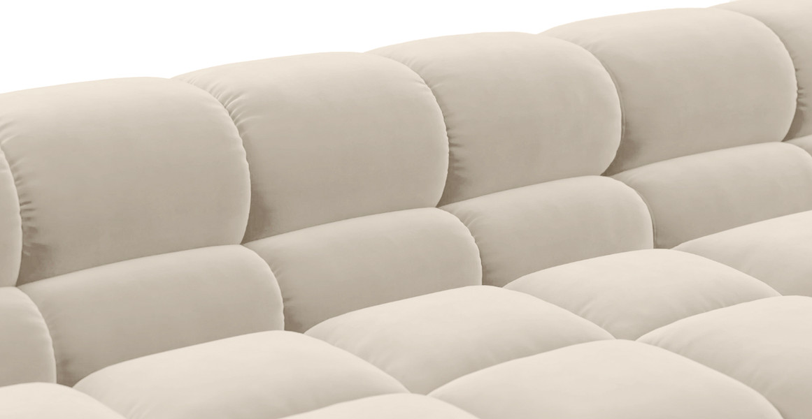 Tufted Sectional Sofa - Large Left Corner