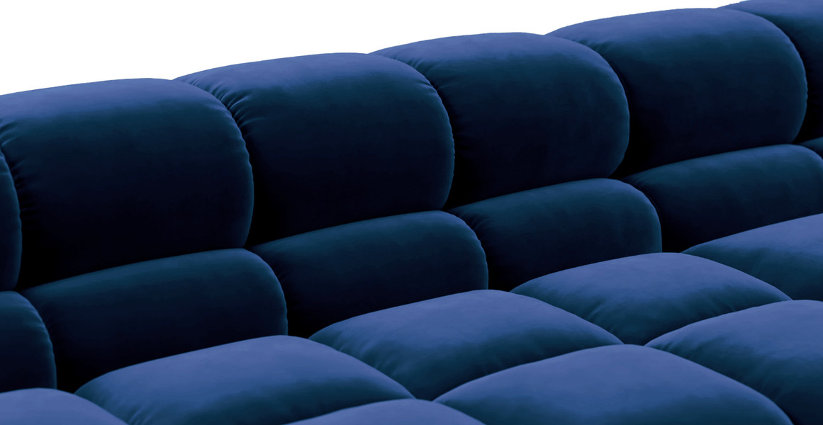 Tufted Sectional Sofa - Large Left Corner