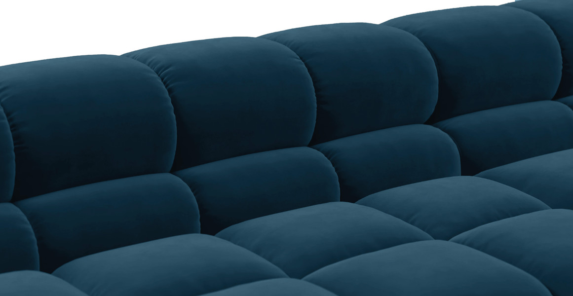 Tufted Sectional Sofa - Large Left Corner