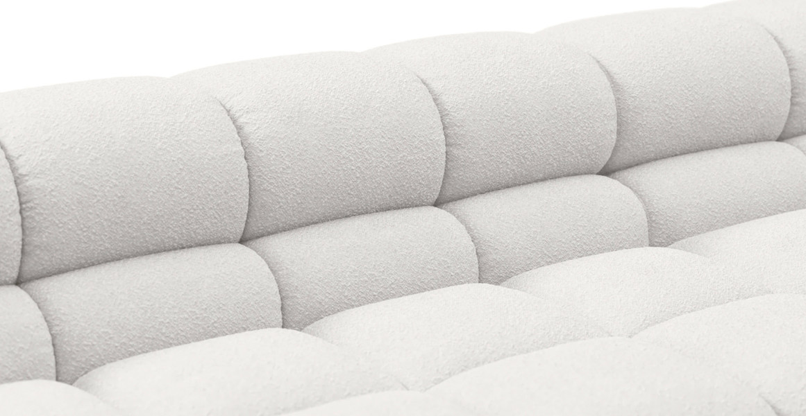Tufted Sectional Sofa - Large Left Corner