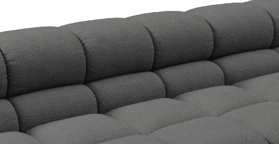 Tufted Sectional Sofa - Large Left Corner