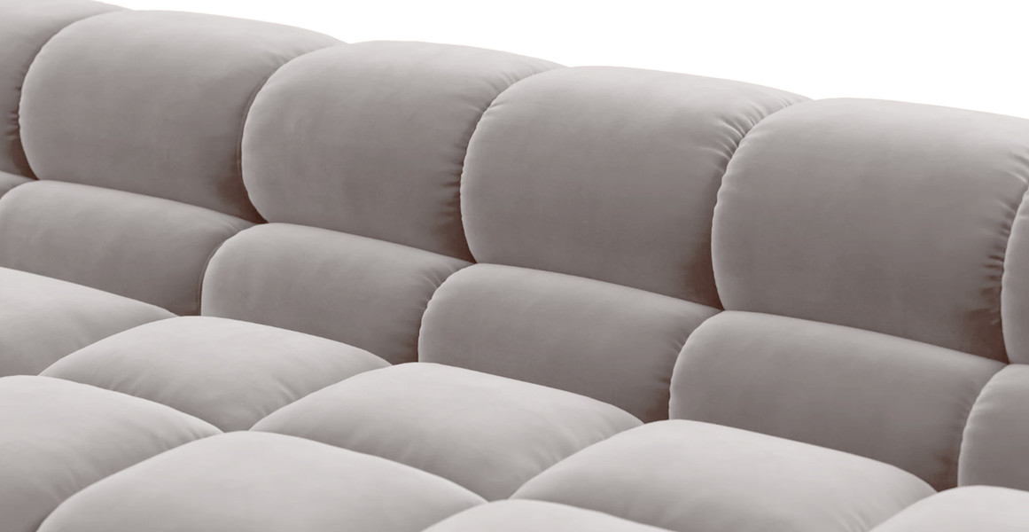 Tufted Sectional Sofa - Large Right Corner