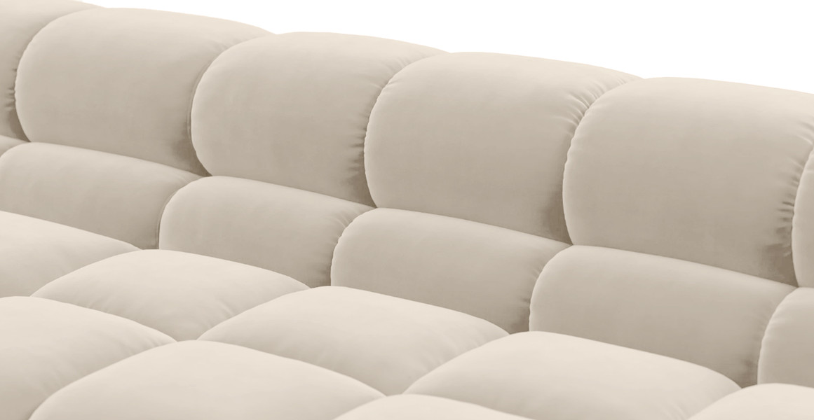 Tufted Sectional Sofa - Large Right Corner