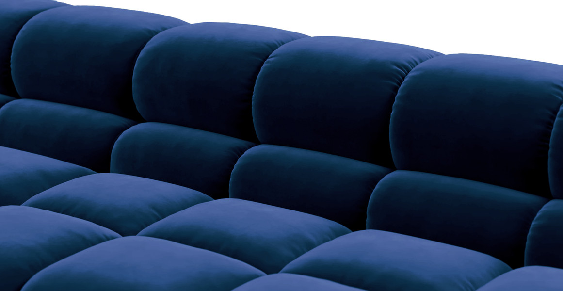 Tufted Sectional Sofa - Large Right Corner