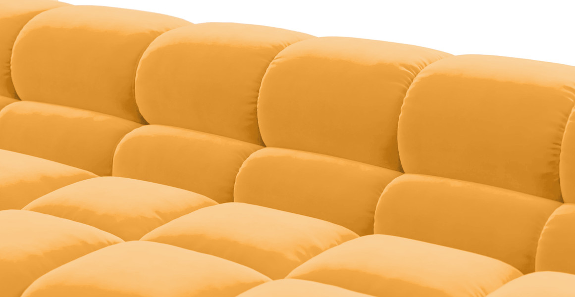 Tufted Sectional Sofa - Large Right Corner