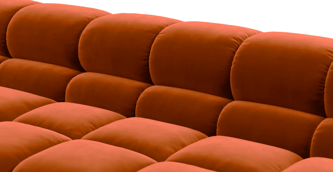 Tufted Sectional Sofa - Large Right Corner