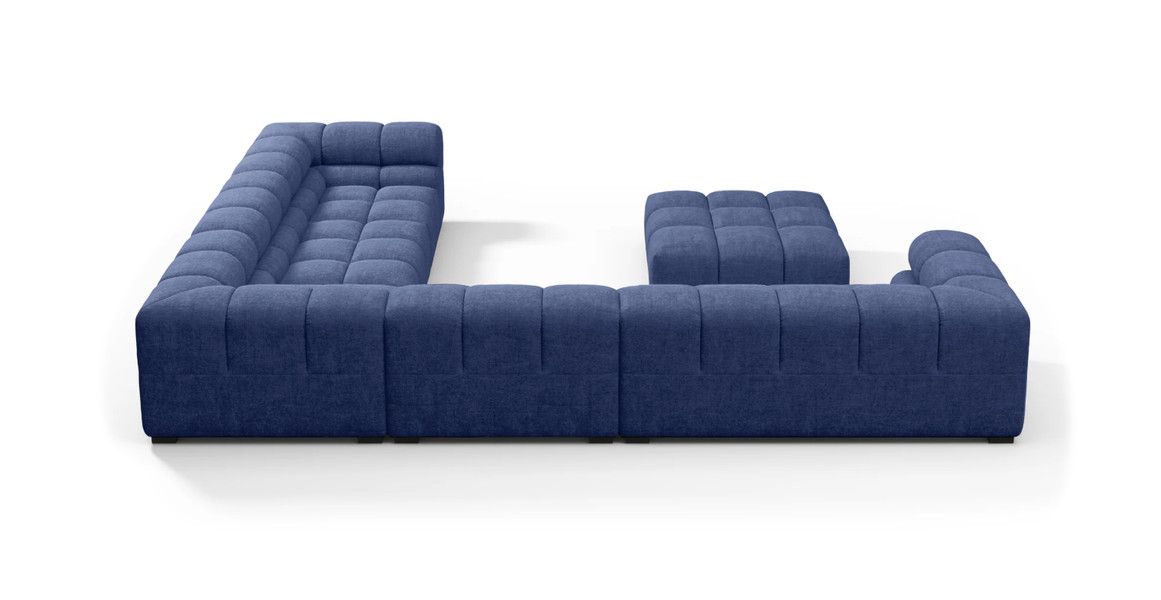 Tufted Sectional Sofa - Large Right Corner