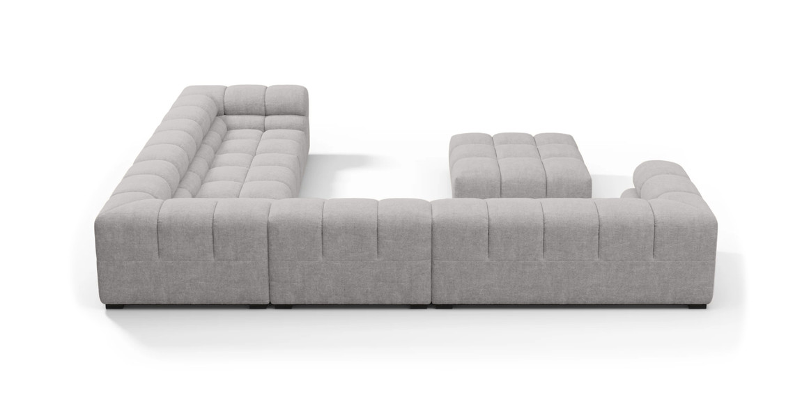 Tufted Sectional Sofa - Large Right Corner