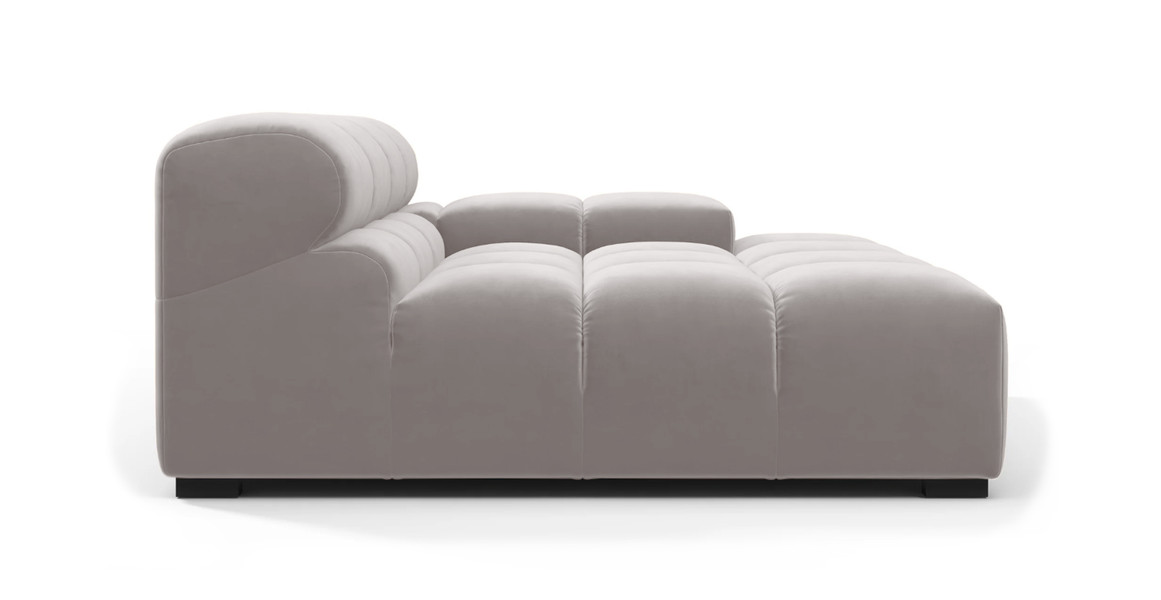 Tufted Sectional Sofa - Deep Large Right Arm