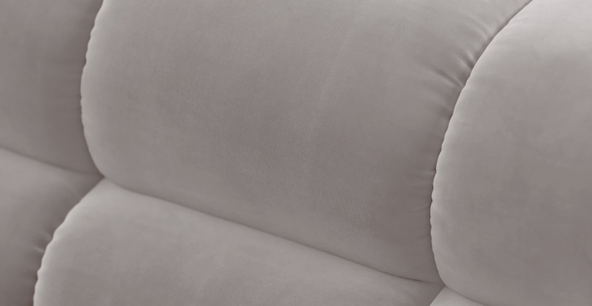Tufted Sectional Sofa - Deep Large Right Arm