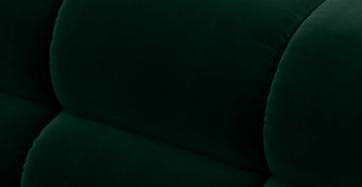 Tufted Sectional Sofa - Deep Large Right Arm