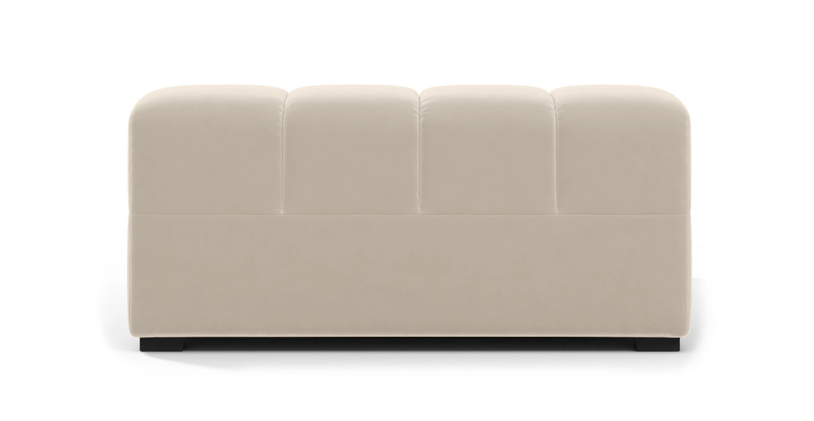 Tufted Sectional Sofa - Deep Large Right Arm