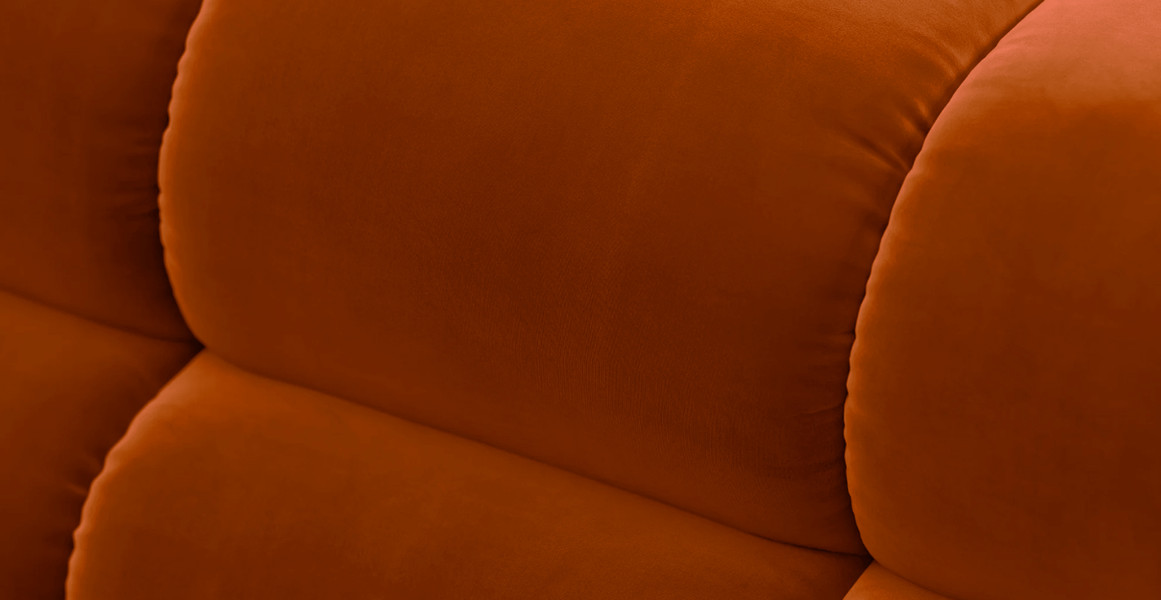 Tufted Sectional Sofa - Deep Large Right Arm