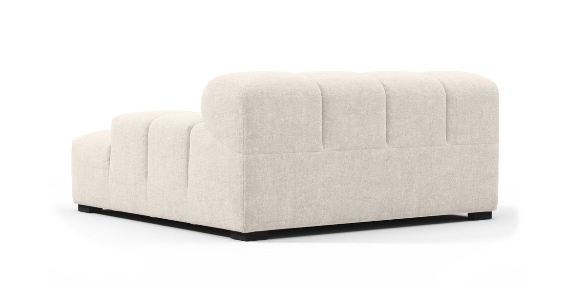 Tufted Sectional Sofa - Deep Large Right Arm