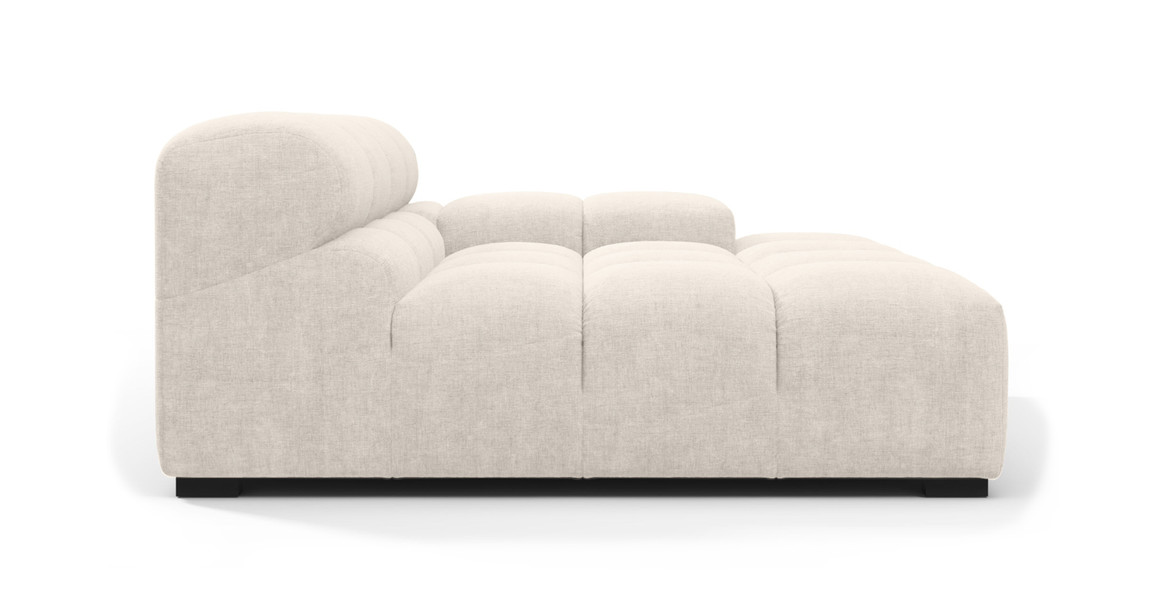 Tufted Sectional Sofa - Deep Large Right Arm