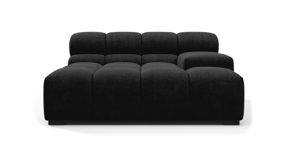 Tufted Sectional Sofa - Deep Large Right Arm
