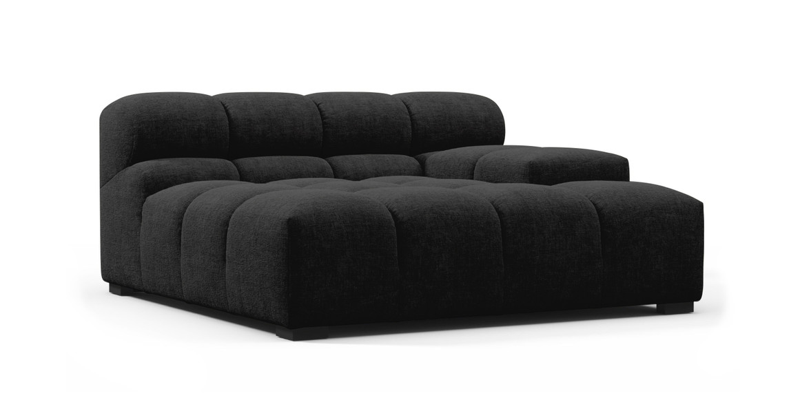Tufted Sectional Sofa - Deep Large Right Arm