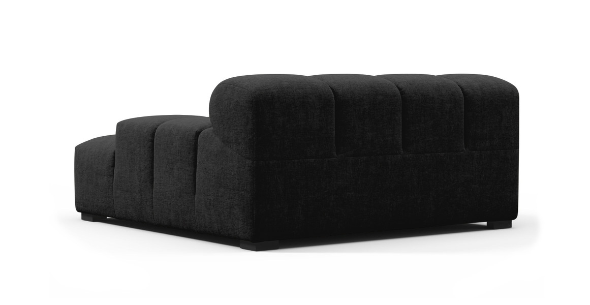 Tufted Sectional Sofa - Deep Large Right Arm