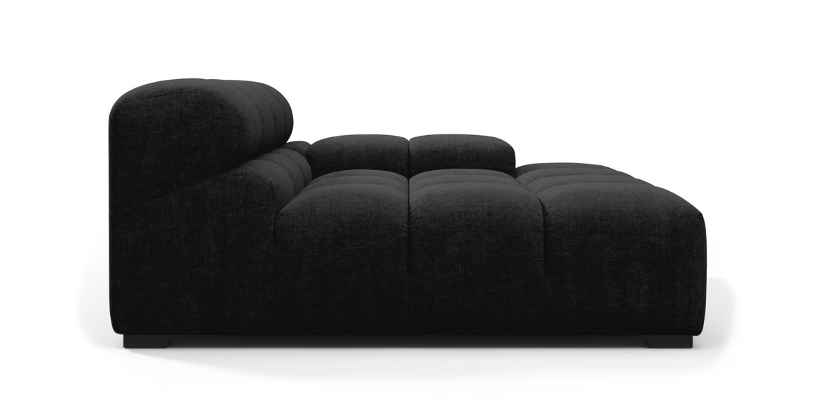 Tufted Sectional Sofa - Deep Large Right Arm
