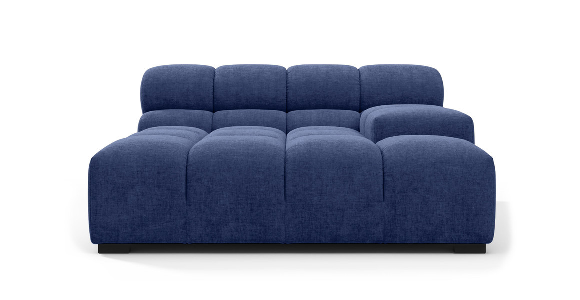 Tufted Sectional Sofa - Deep Large Right Arm