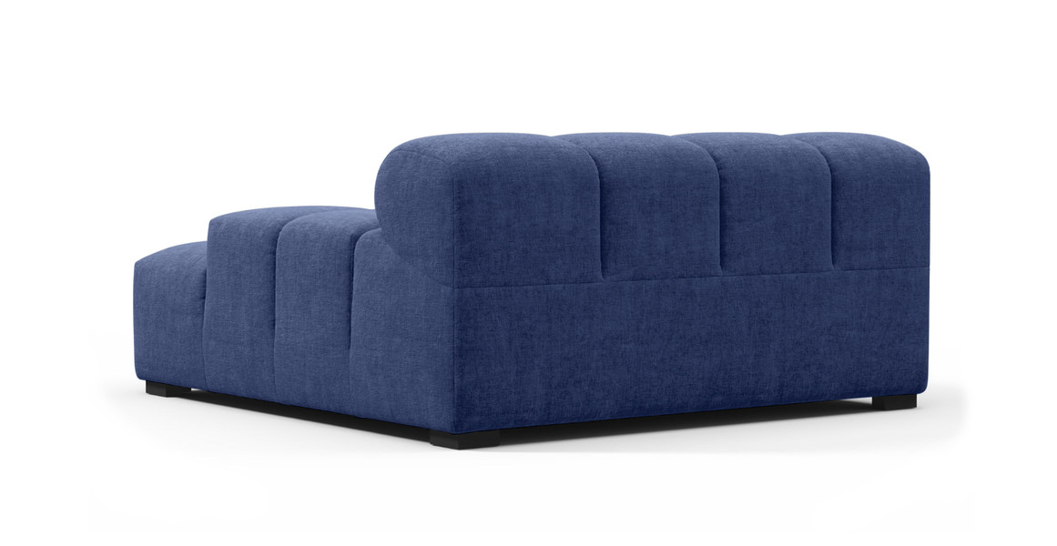 Tufted Sectional Sofa - Deep Large Right Arm