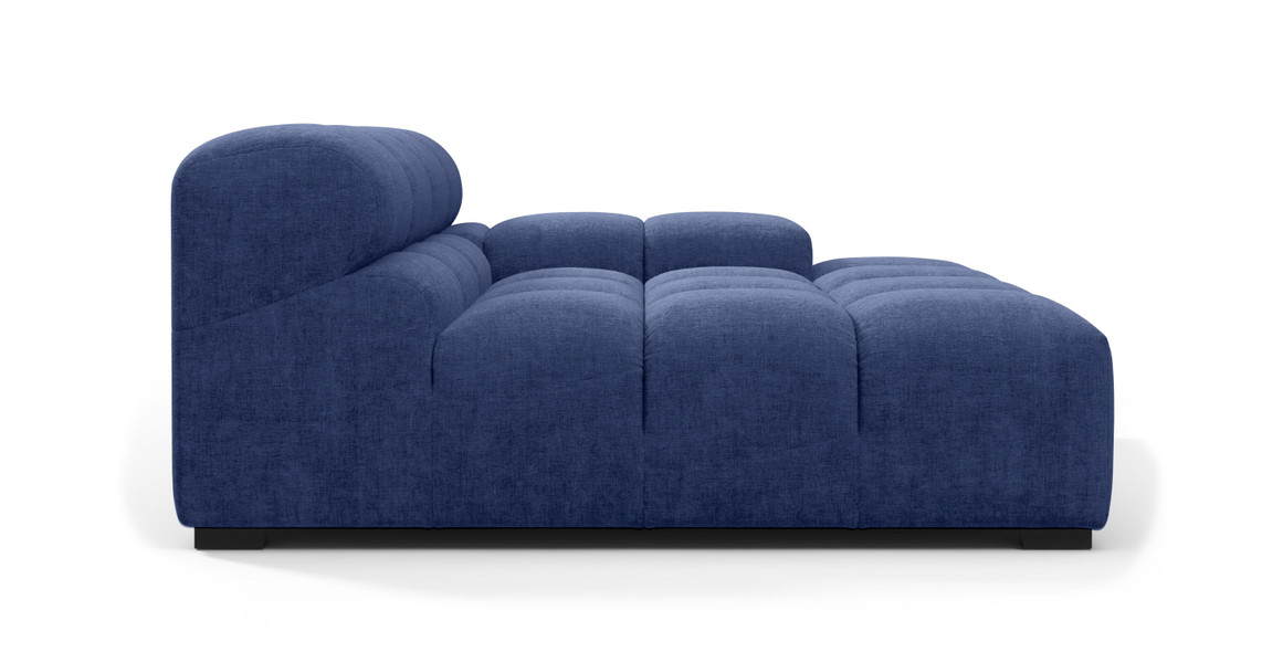 Tufted Sectional Sofa - Deep Large Right Arm