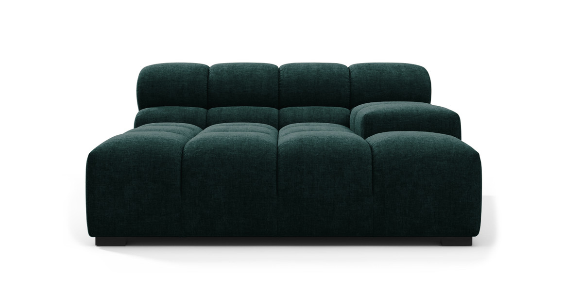 Tufted Sectional Sofa - Deep Large Right Arm