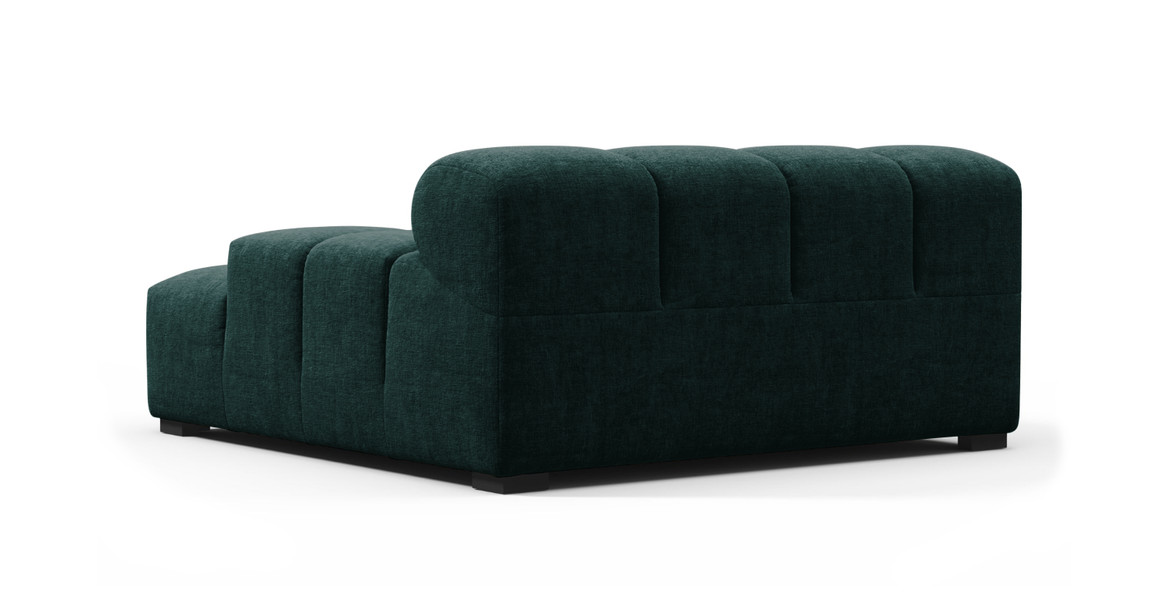 Tufted Sectional Sofa - Deep Large Right Arm