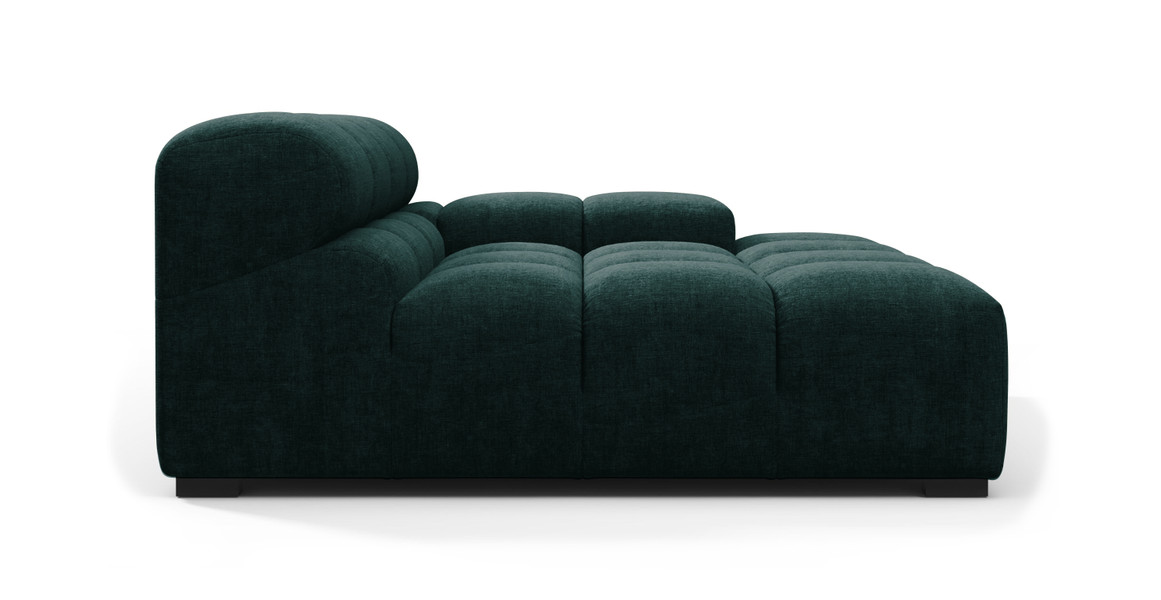 Tufted Sectional Sofa - Deep Large Right Arm