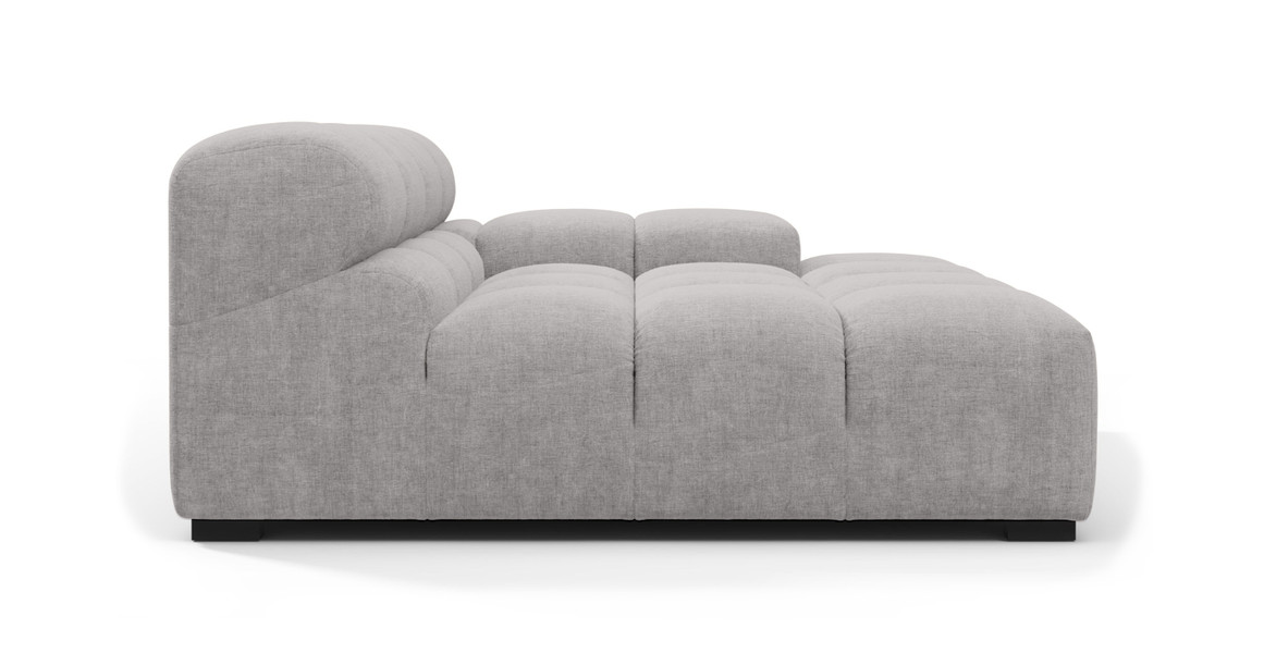 Tufted Sectional Sofa - Deep Large Right Arm