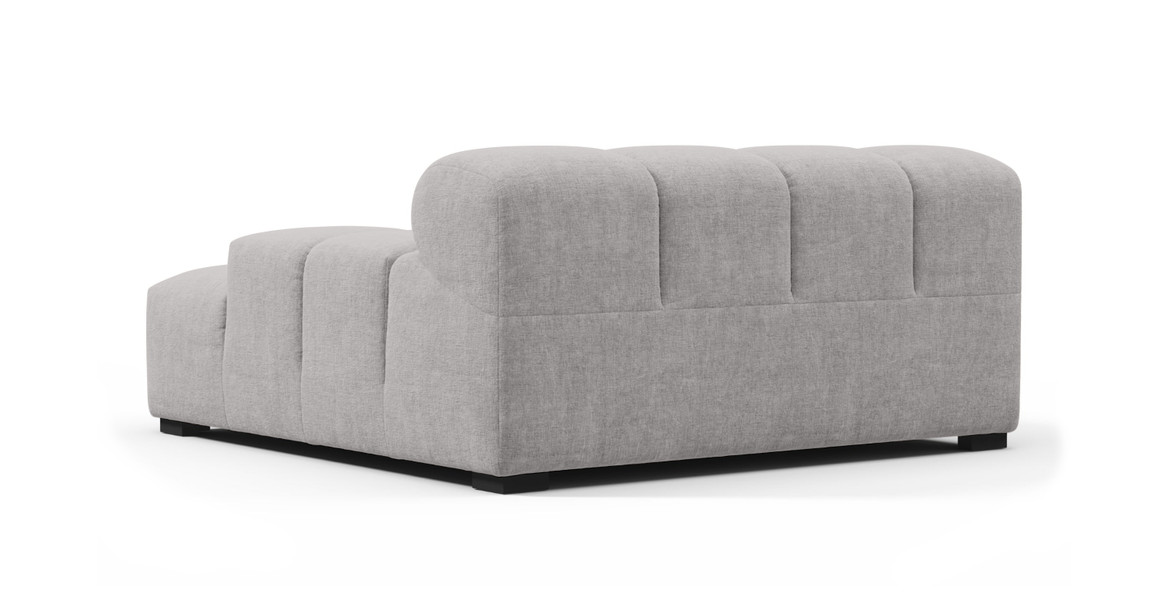 Tufted Sectional Sofa - Deep Large Right Arm