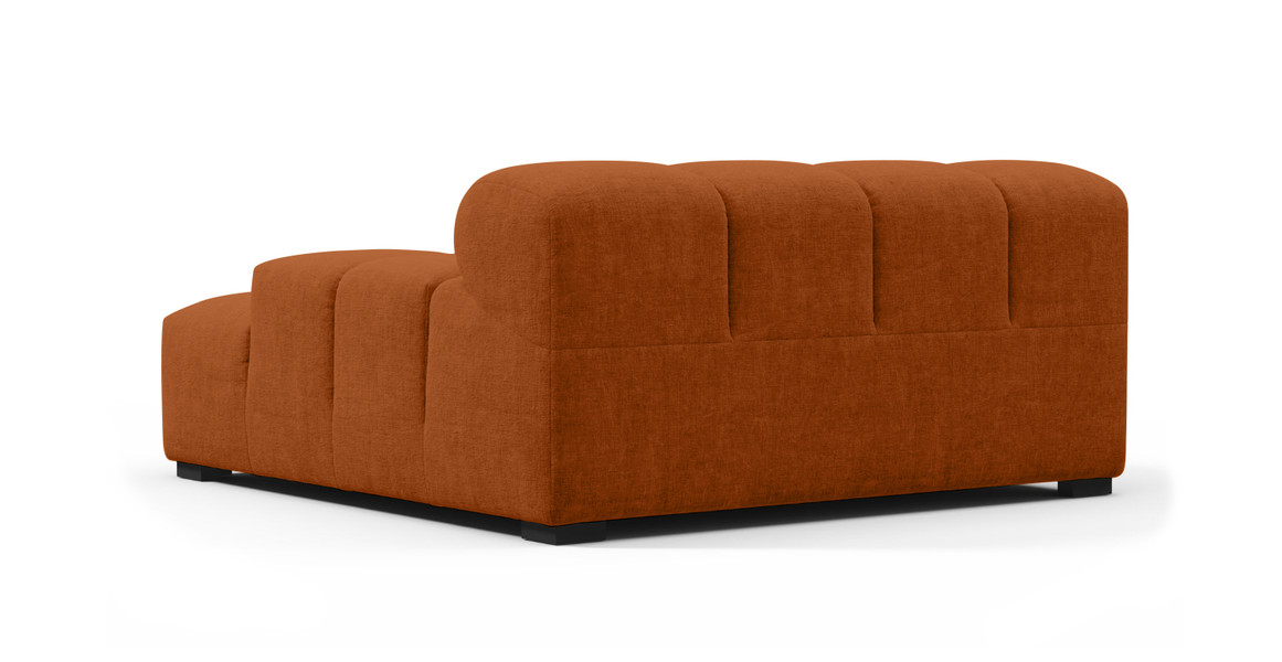 Tufted Sectional Sofa - Deep Large Right Arm