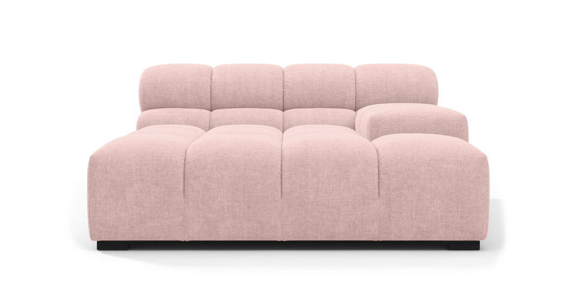 Tufted Sectional Sofa - Deep Large Right Arm