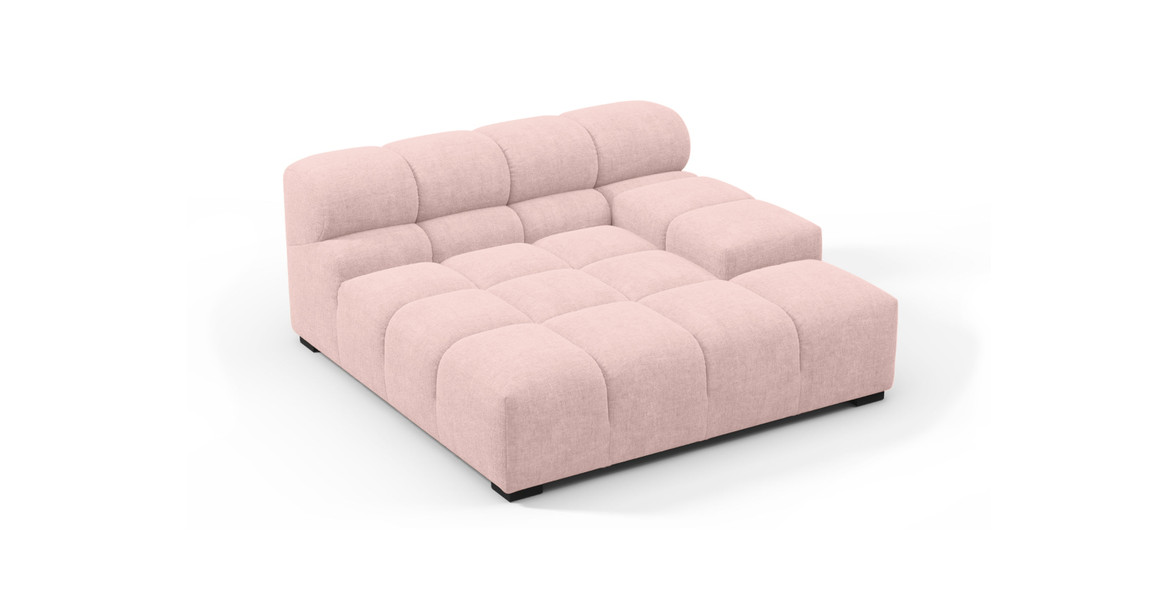 Tufted Sectional Sofa - Deep Large Right Arm