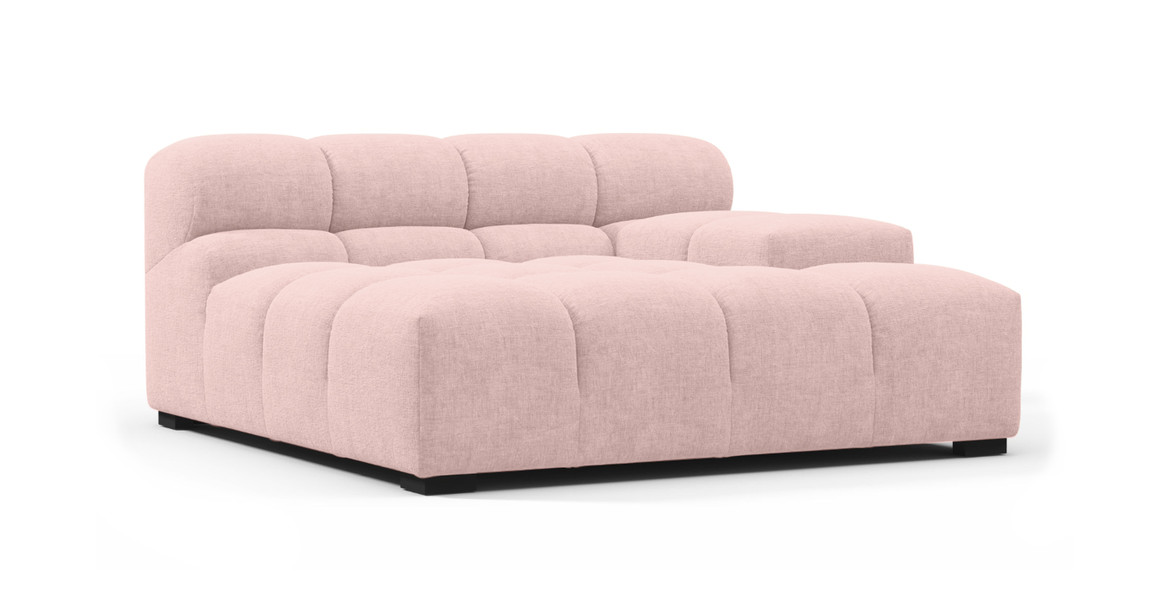 Tufted Sectional Sofa - Deep Large Right Arm