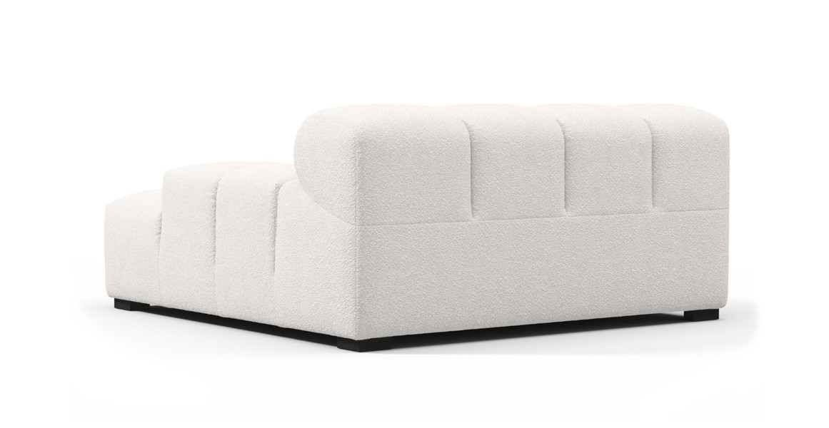 Tufted Sectional Sofa - Deep Large Right Arm