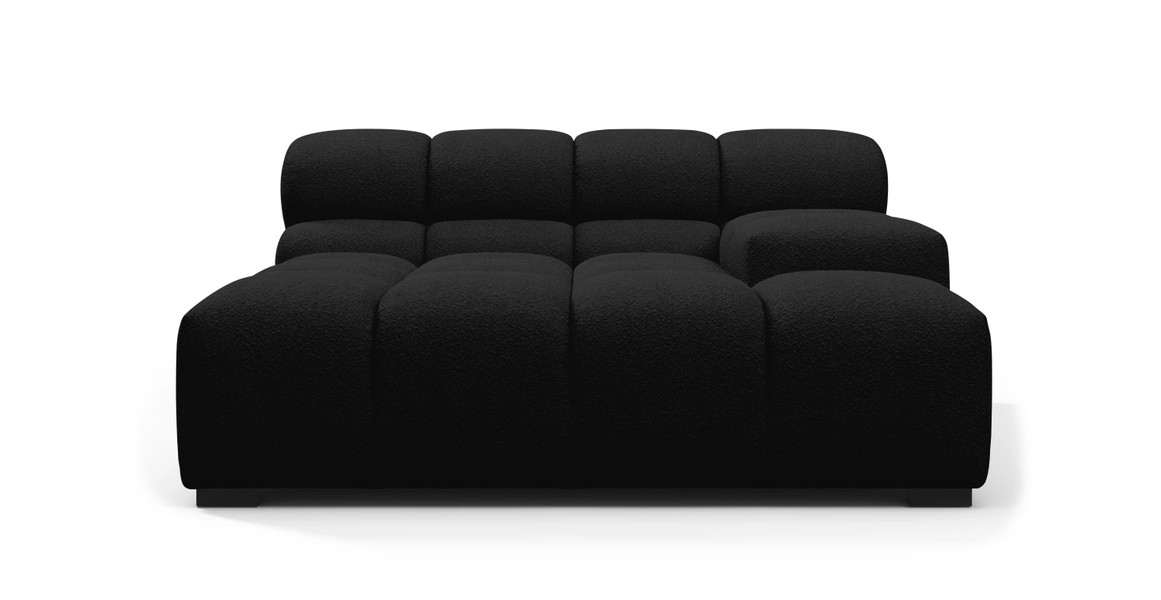 Tufted Sectional Sofa - Deep Large Right Arm
