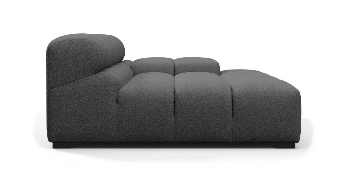 Tufted Sectional Sofa - Deep Large Right Arm