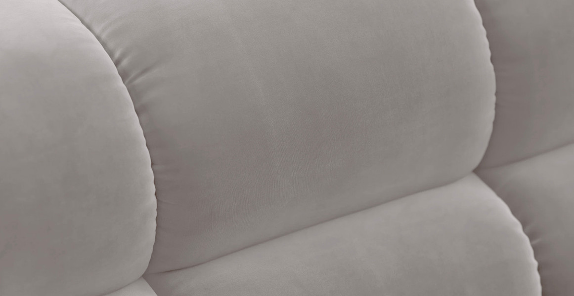 Tufted Sectional Sofa - Deep Large Left Arm